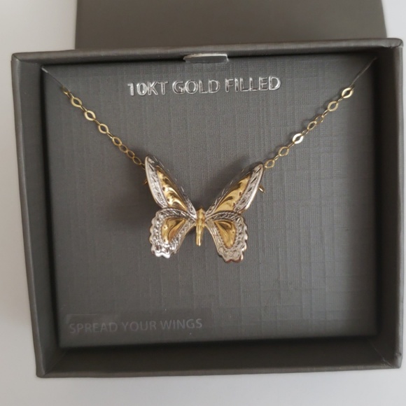 Walmart Jewelry Butterfly Necklace Poshmark
